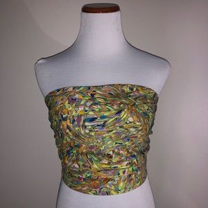 Psychedelic wrap top or scarf